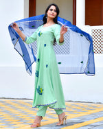 Ink Green Morepankh Suit Set