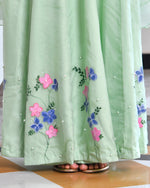 Grape Green Lehennga Set