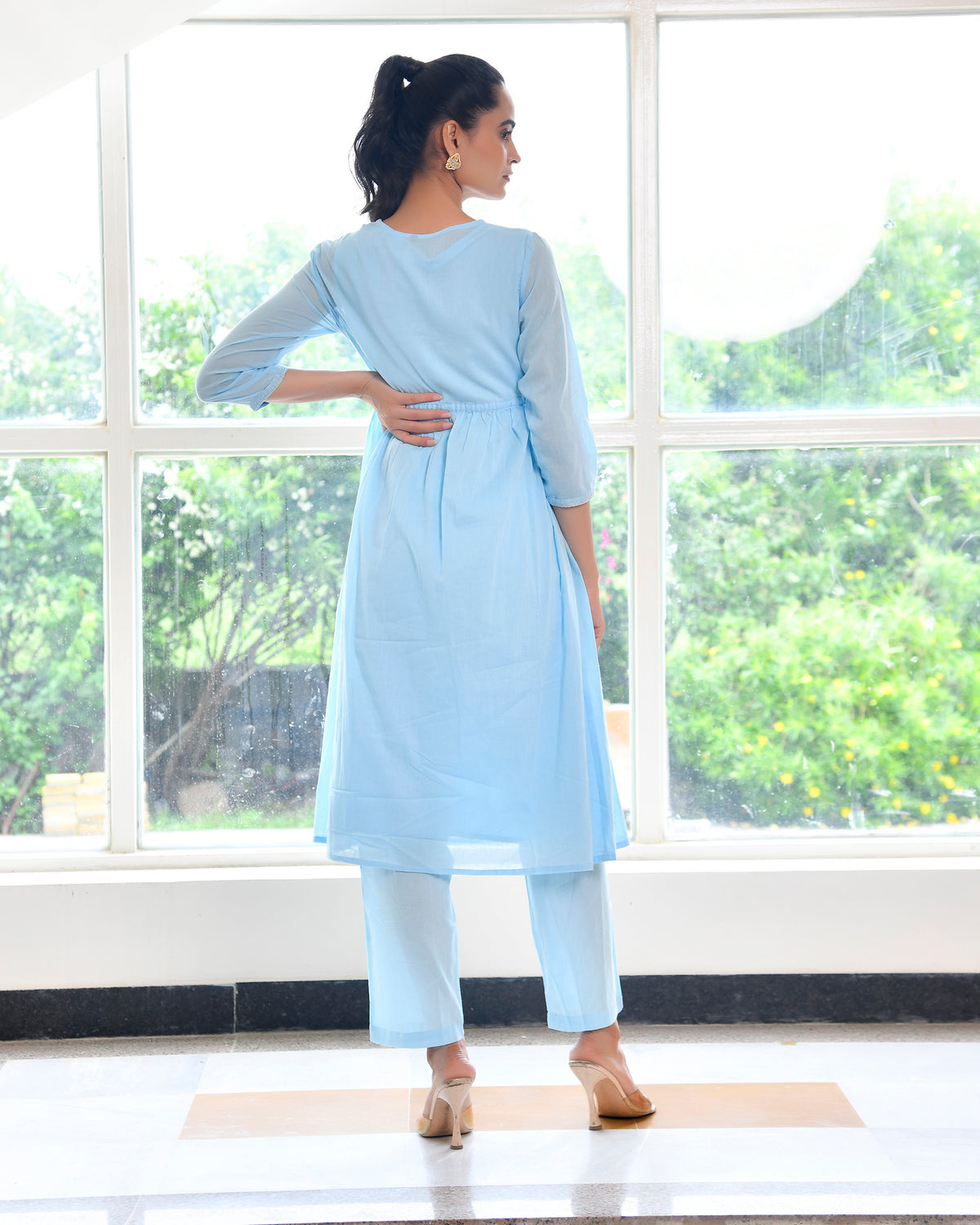 Neil BlueCotton Coord Set