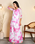Angelina Pink Floral Cord Set