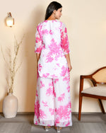 Angelina Pink Floral Cord Set
