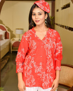 Amber Red Cotton Cord Set