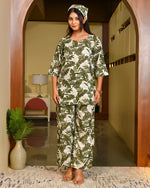 Leafy Green Cotton Cord Set