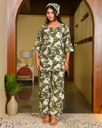 Leafy Green Cotton Cord Set