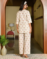 Vedia Cream Cotton Cord Set