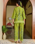 Rinji Green Cotton Cord Set