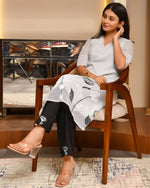 Daisy Gray Kurta Set