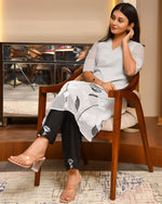 Daisy Gray Kurta Set