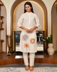 Mahobia Cream Kurta Set