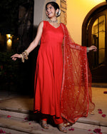 Kamya Red suit Set