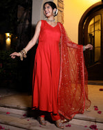Kamya Red suit Set