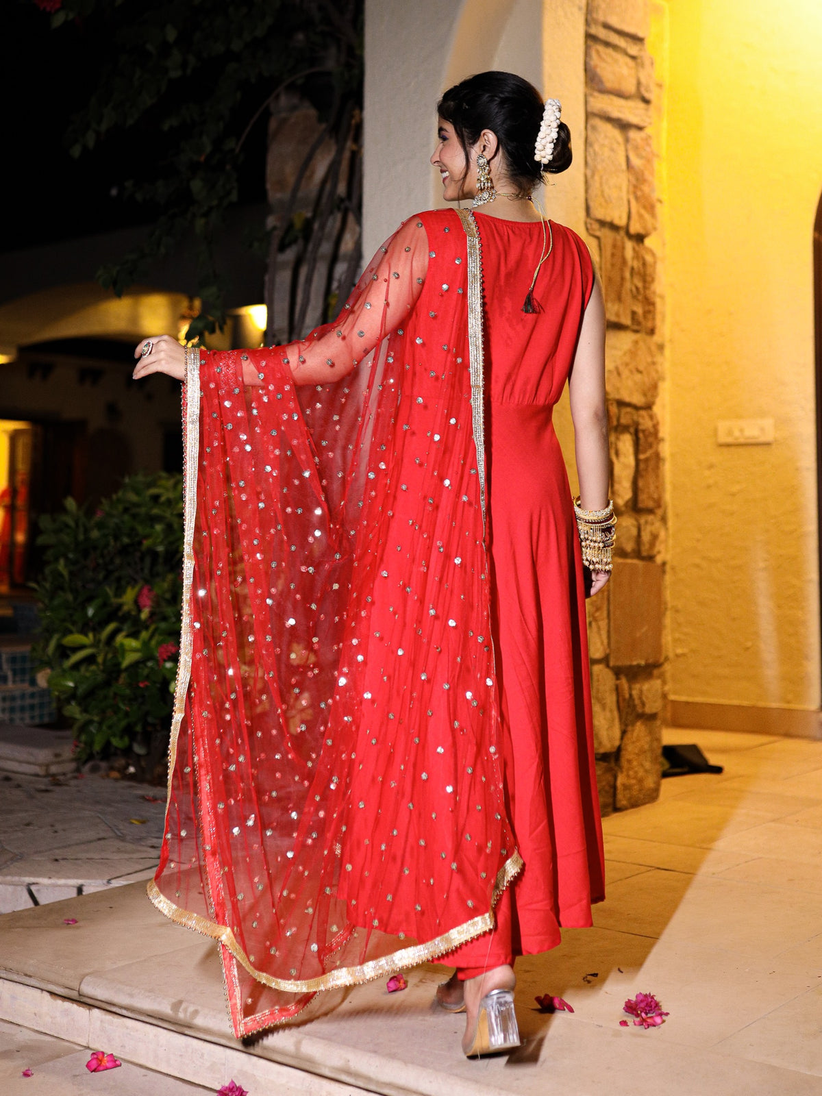 Kamya Red suit Set
