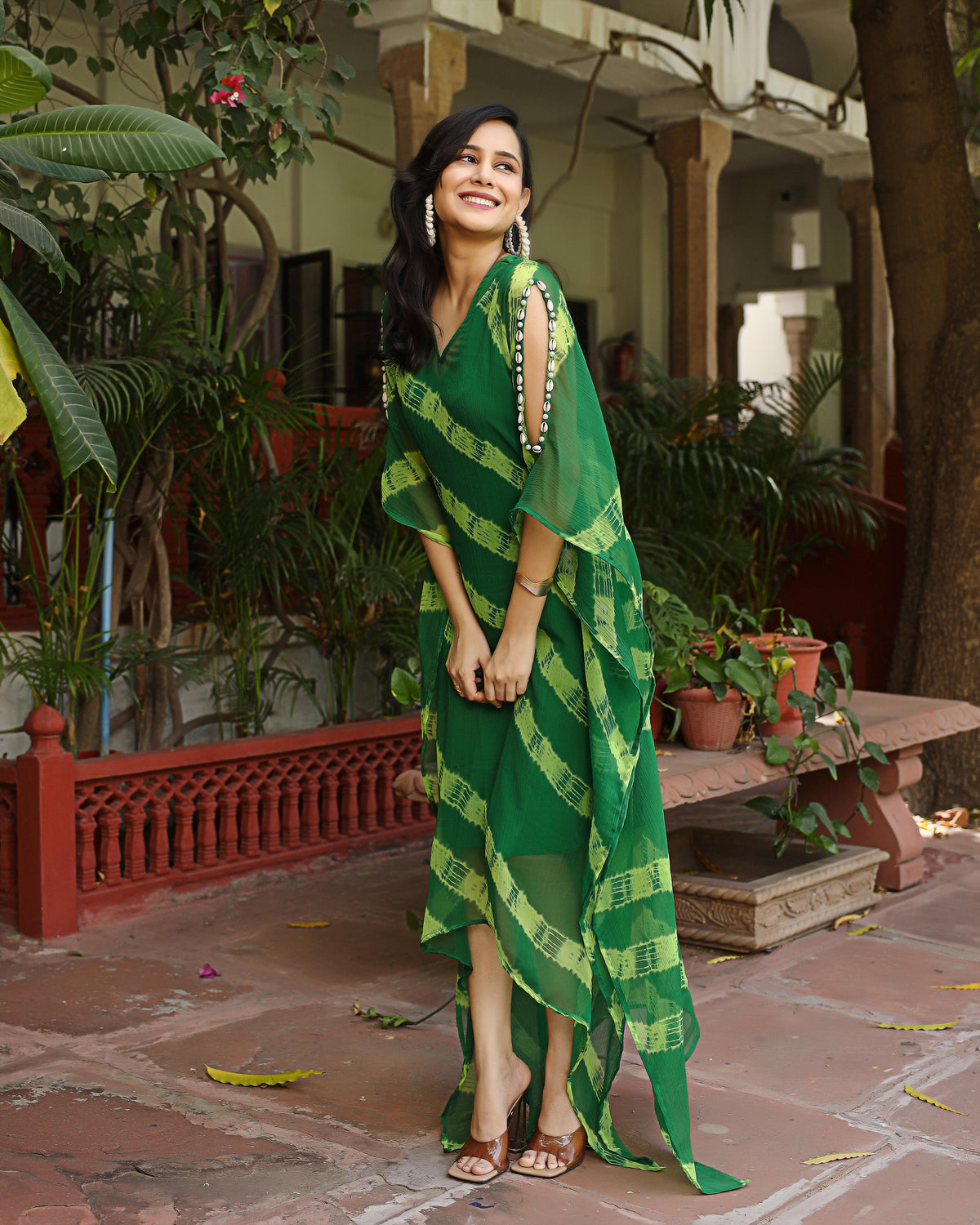 Beryl Green Kaftan