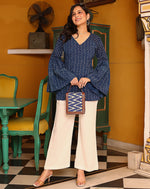 Oxford Blue Co-ord Set
