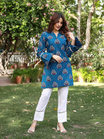 Turquoise Blue Kurta Set
