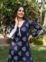 Ink Blue Kurta Set