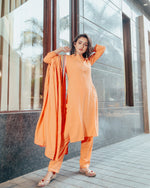 Royal Peach Suit Set