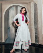 Royal White Kurta Set