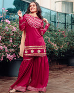 Wine Maroon Suit Set