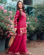 Wine Maroon Suit Set