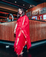 Bright Red Suit Set