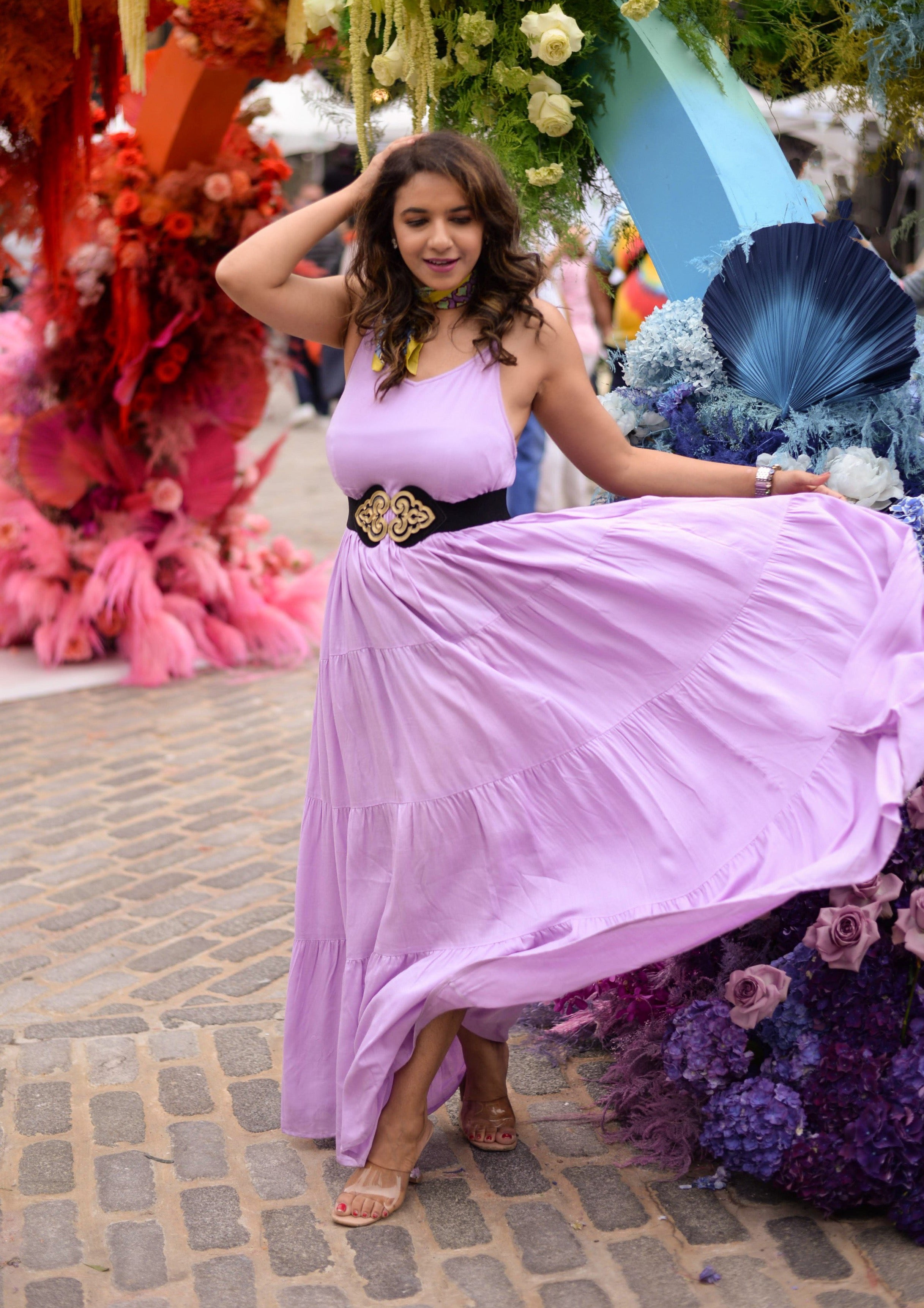 Gorgeous Wisteria Lavender Gown