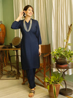 Indigo Blue Kurta Set