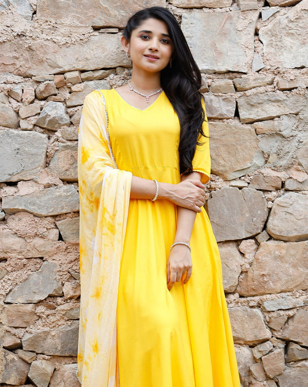 Blooming Yellow Suit Set