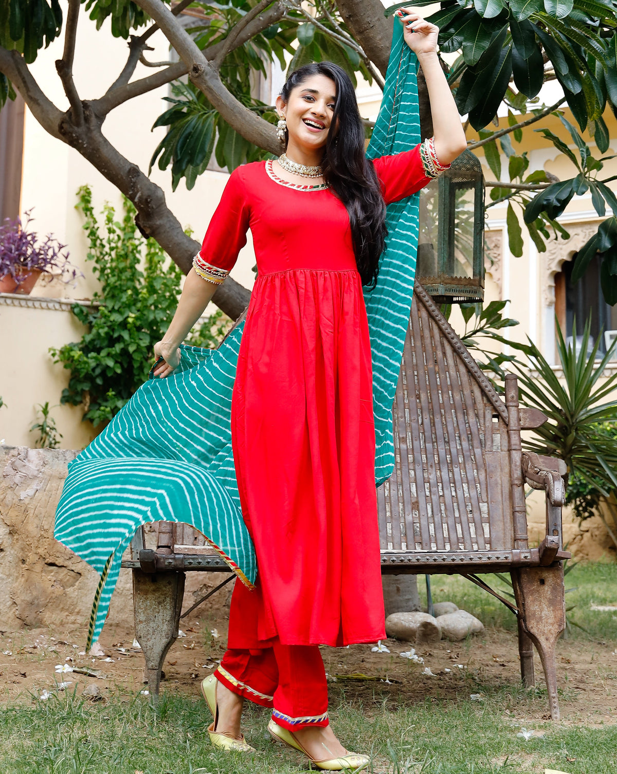 Red Raspeberry Suit Set