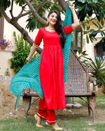 Red Raspeberry Suit Set
