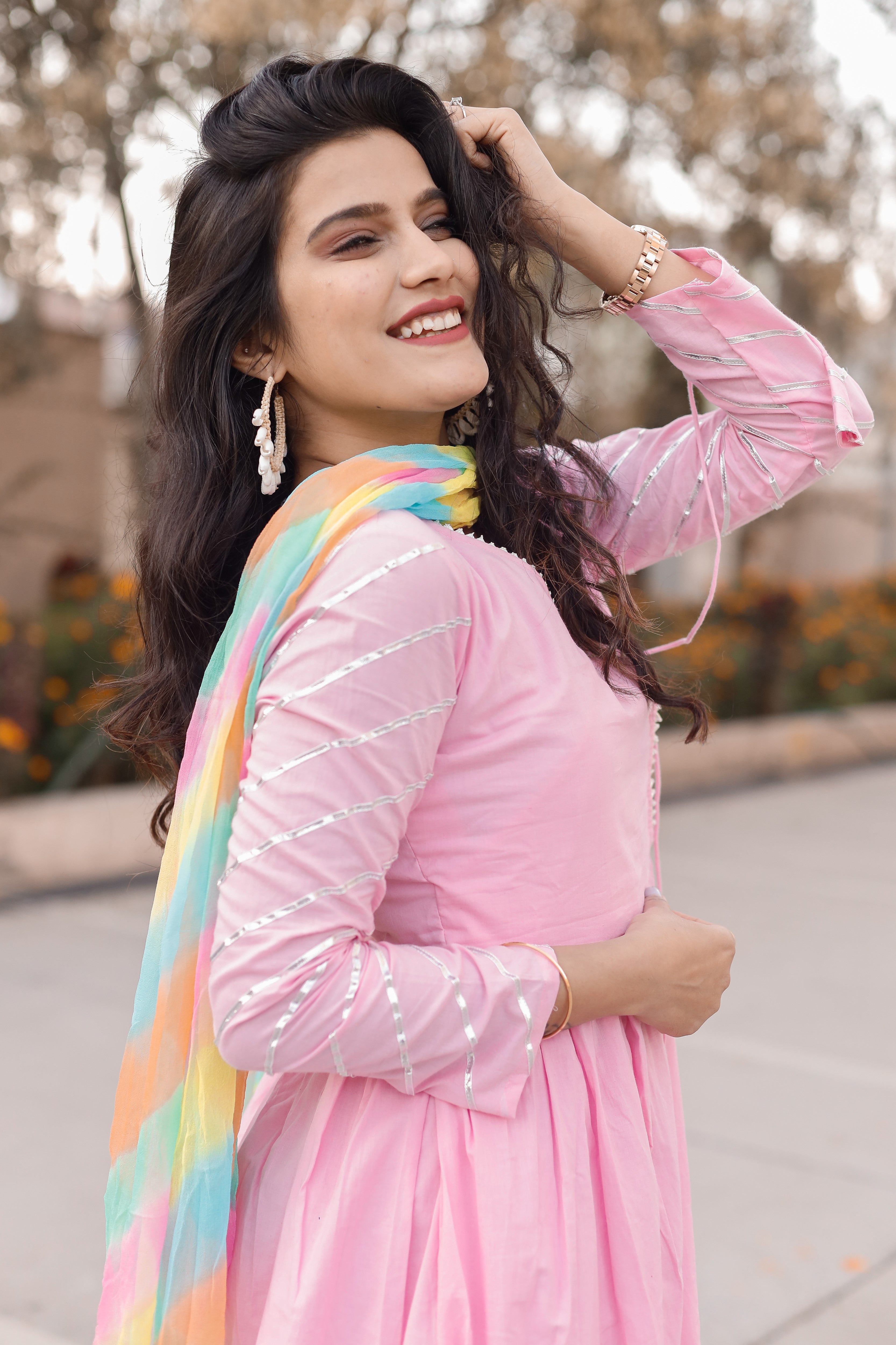 Shabnam Pink Suit Set