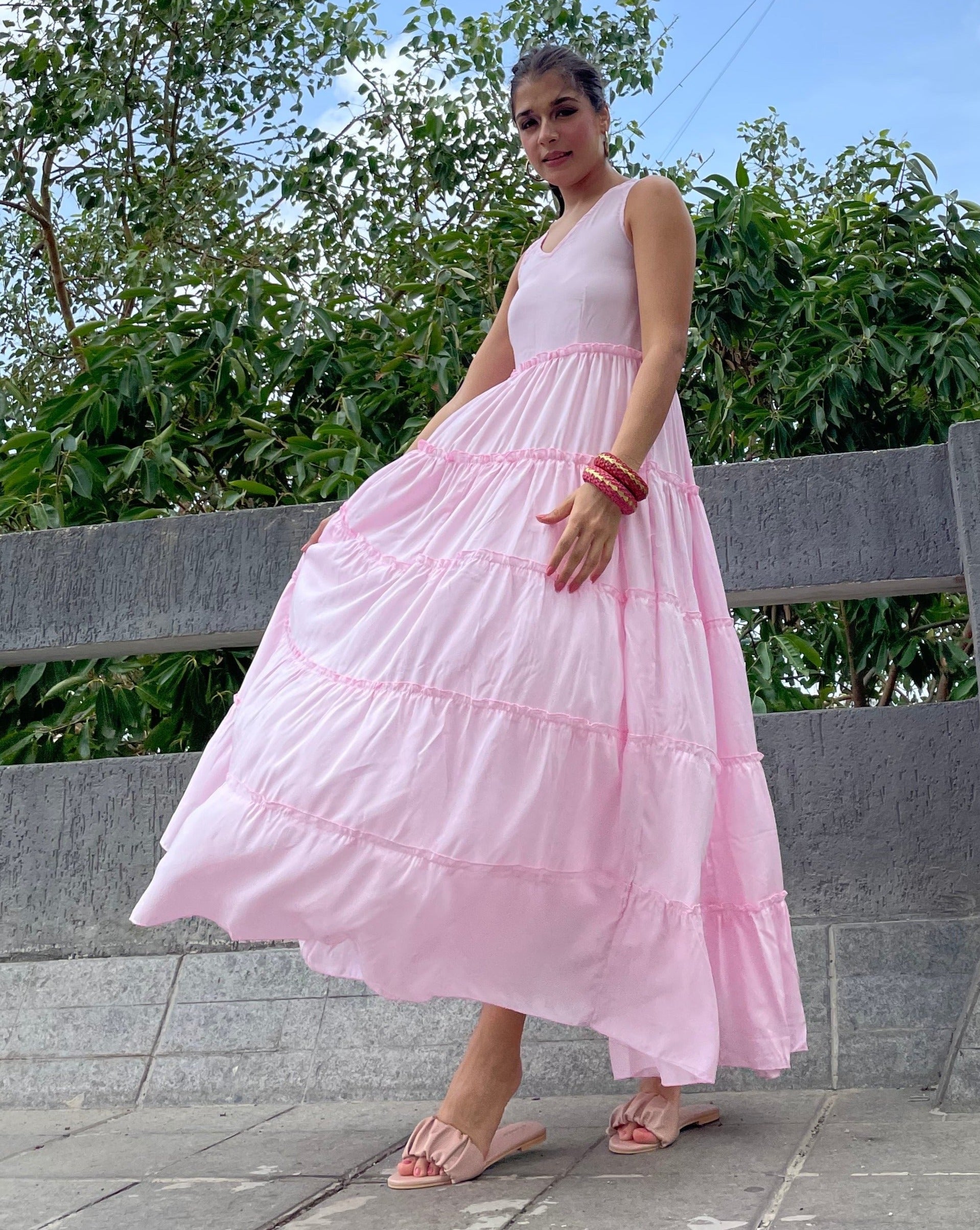 Gorgeous Pink Maxi Dress