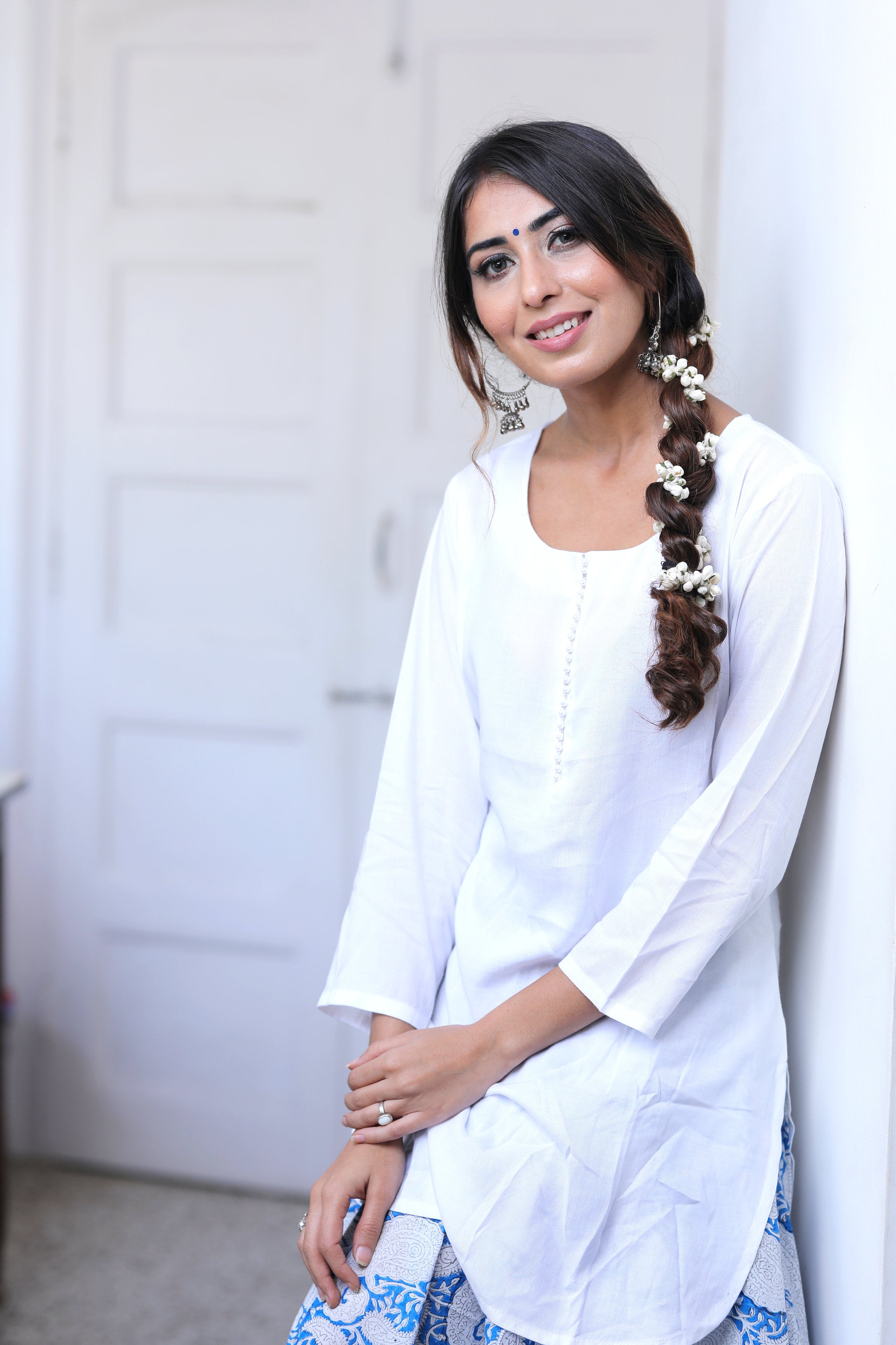 Charismatic White Kurta Set