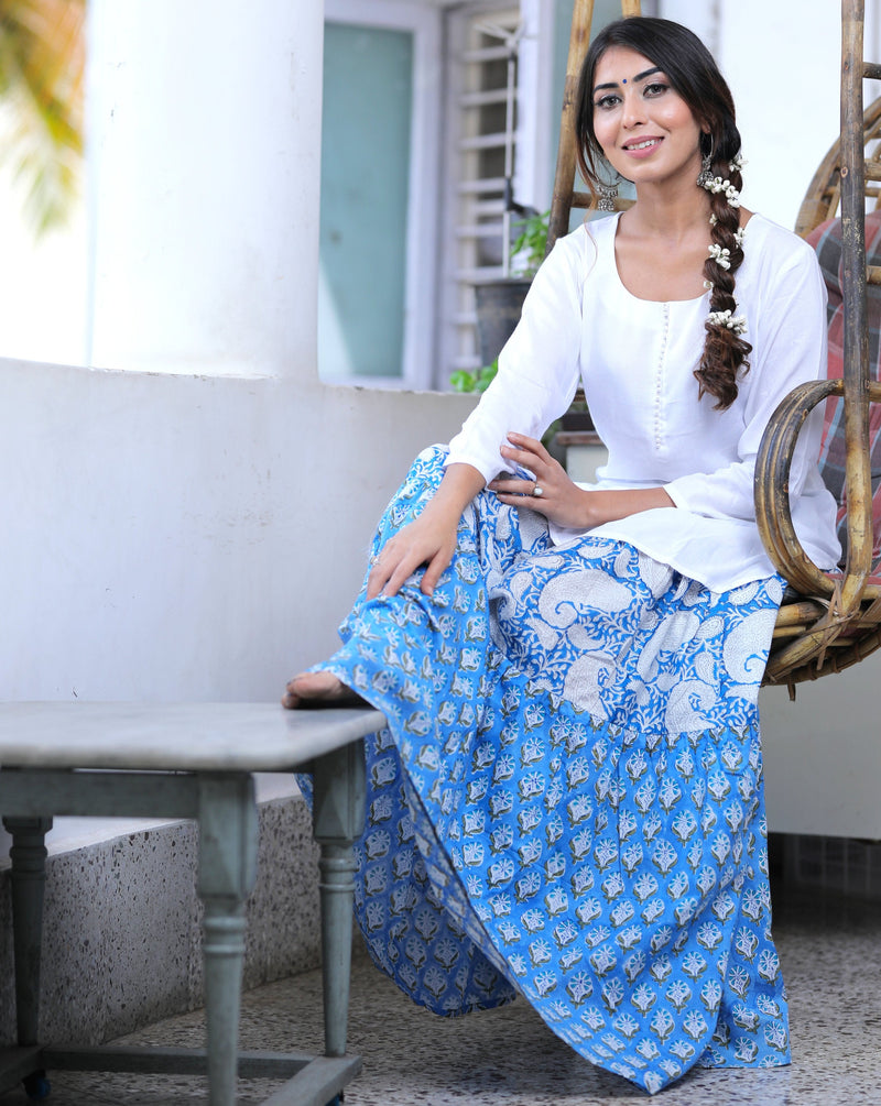 Charismatic White Kurta Set