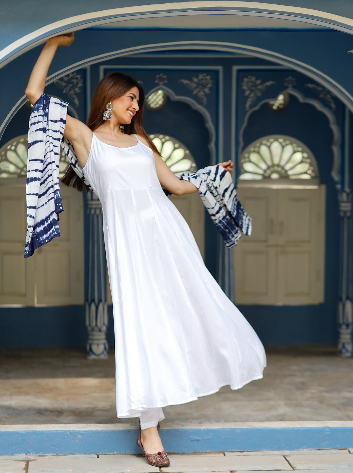 Summer White Suit Set