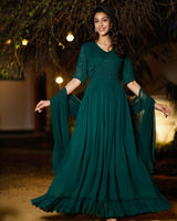 Inayaat green sequin Dress