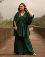 Forest green cord set
