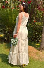 Summer White Cotton Dress