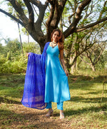 Aasmani Blue Suit Set