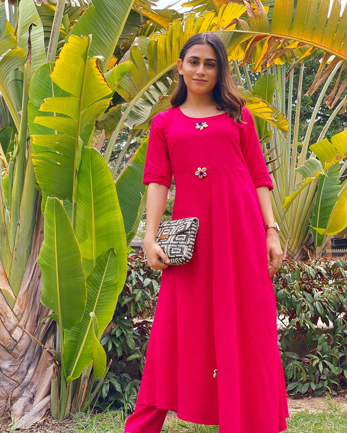 Rose Pink Suit Set
