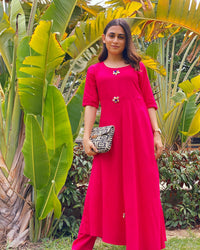 Rose Pink Suit Set