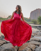 Gorgeous Pink Cotton Dress