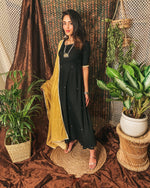 Charcoal Black Suit set