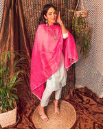 Cotton white suit set