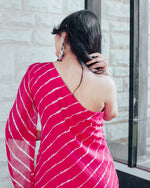 Elia Pink One Shoulder Womens Kurta Set