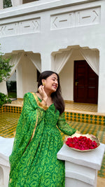Aarya Green Suit Set
