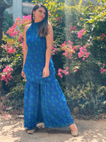 Shark Blue High Low Cord Set
