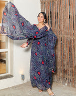 Brinda Blue Bandhani Suit Set