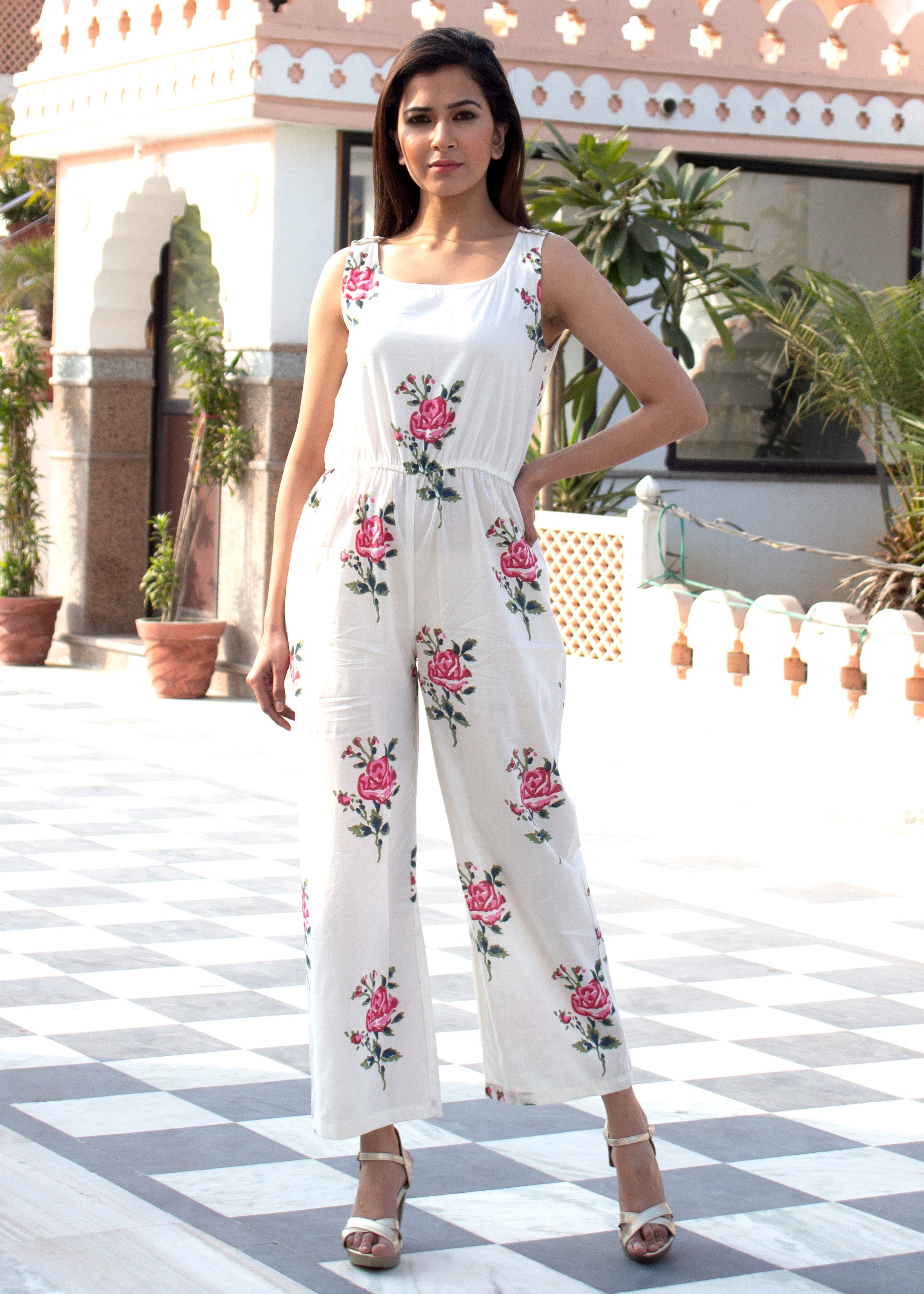 Beautiful Stylish Floral Jumpsuit