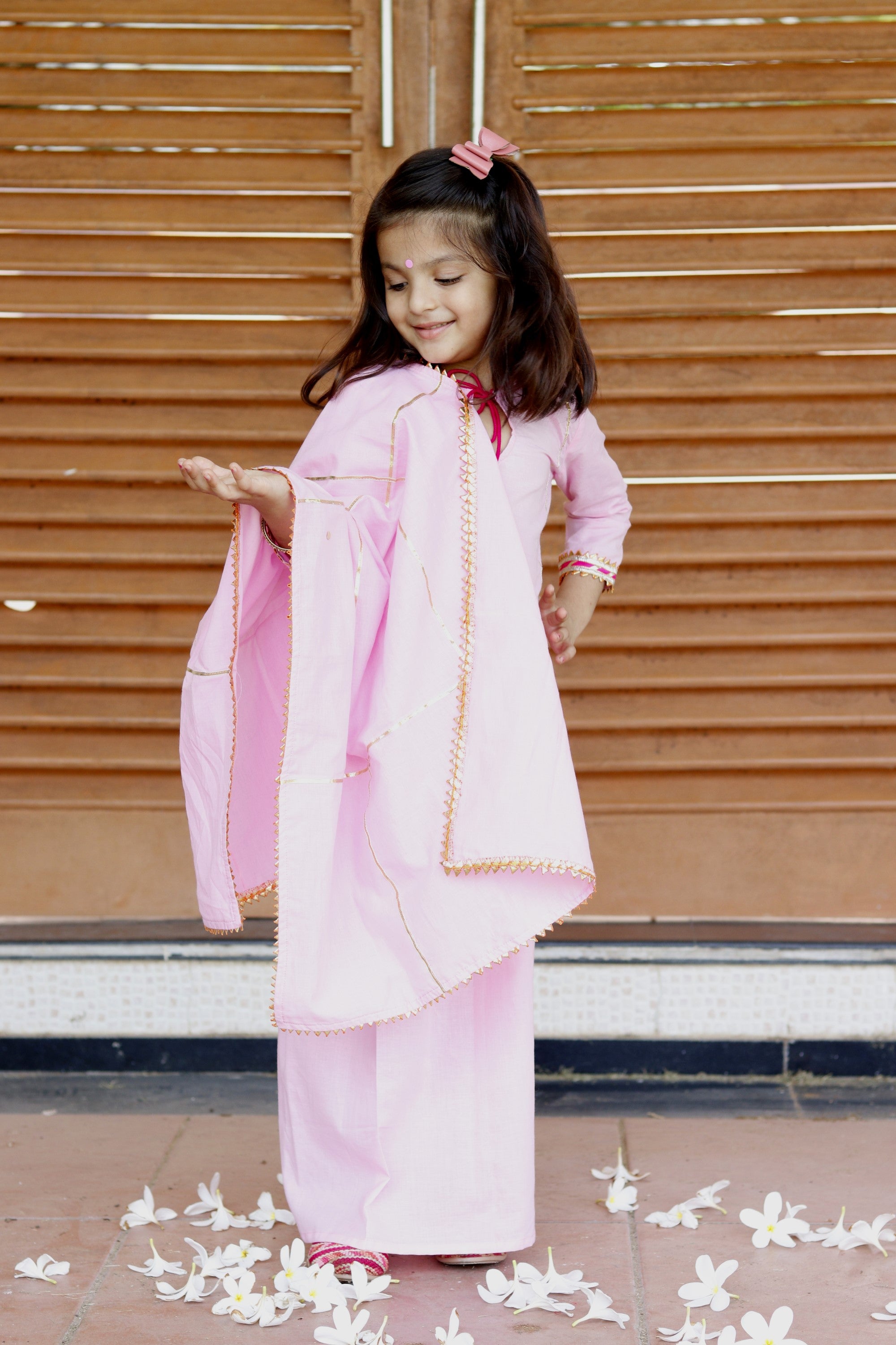 Light Pink Skirt Set